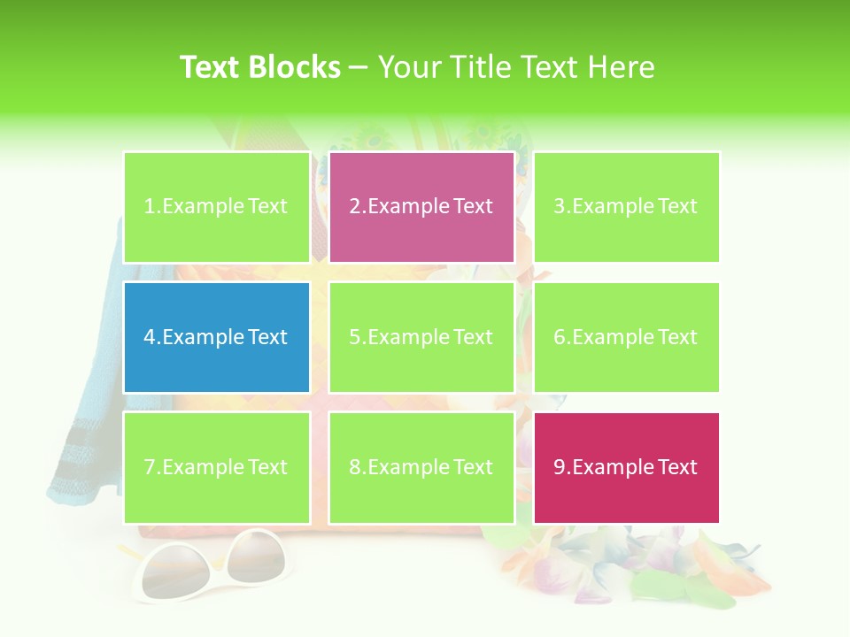 Shoe White Recreation PowerPoint Template