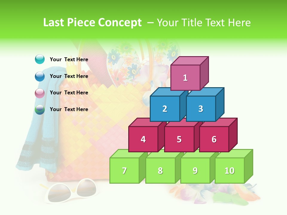 Shoe White Recreation PowerPoint Template