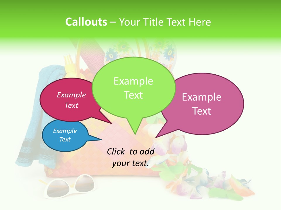 Shoe White Recreation PowerPoint Template