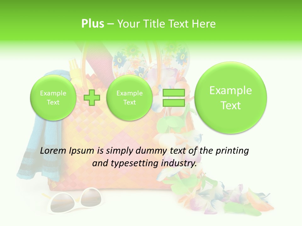 Shoe White Recreation PowerPoint Template