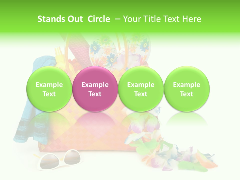 Shoe White Recreation PowerPoint Template