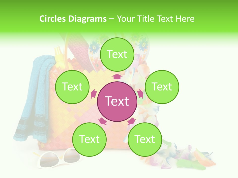 Shoe White Recreation PowerPoint Template