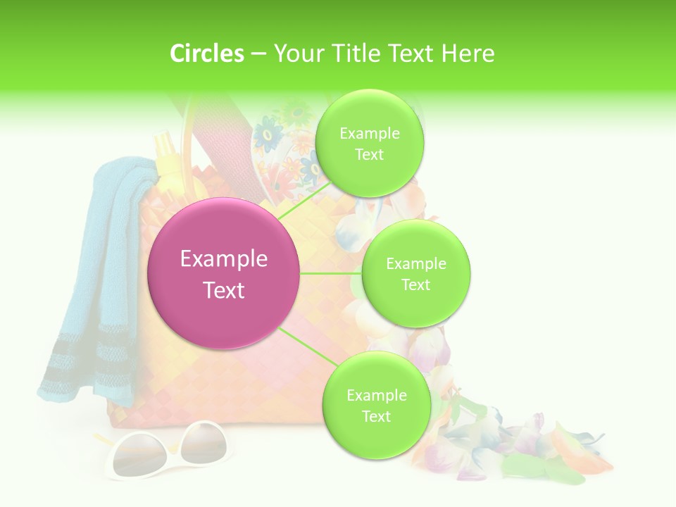 Shoe White Recreation PowerPoint Template