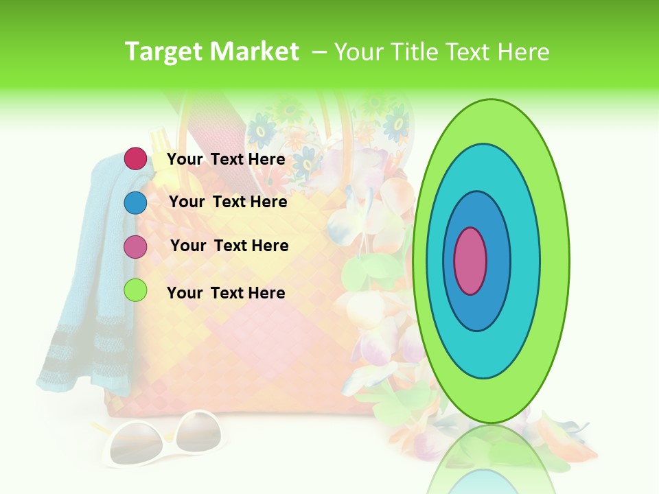 Shoe White Recreation PowerPoint Template