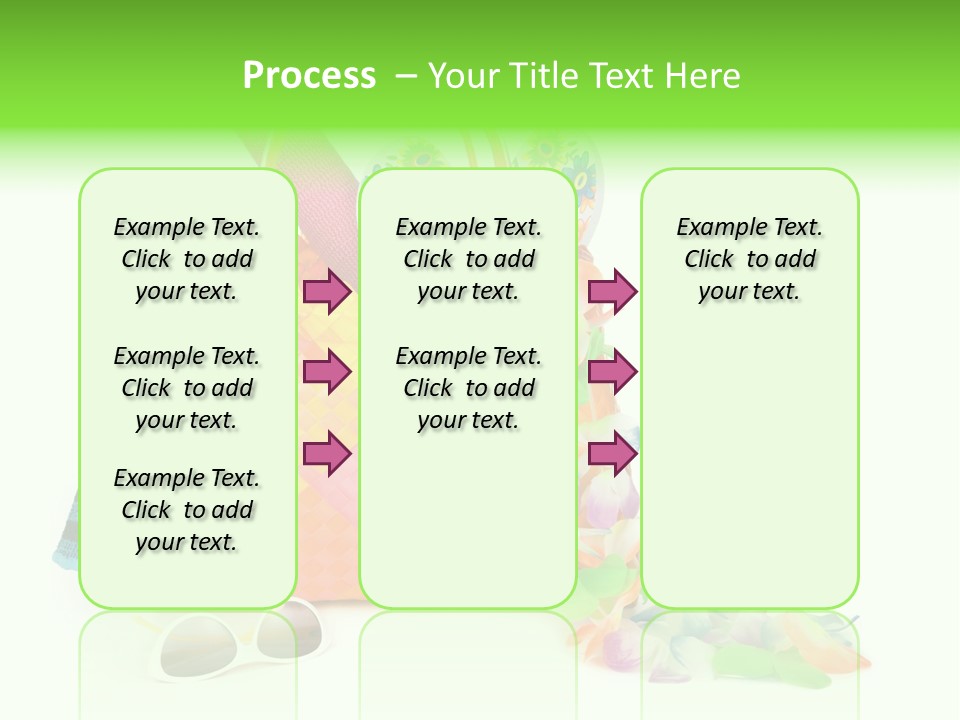 Shoe White Recreation PowerPoint Template