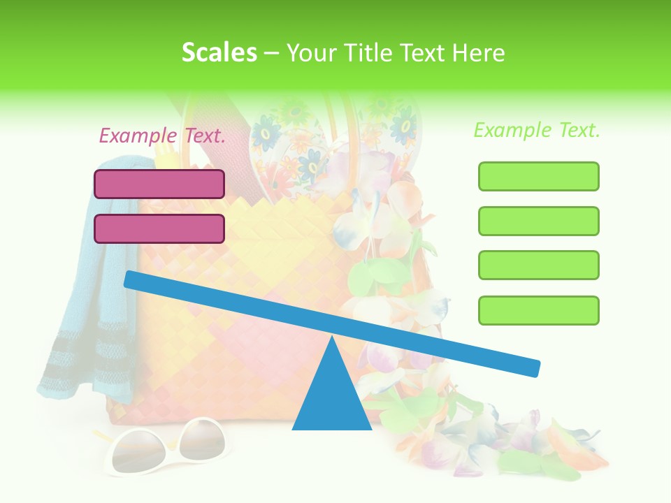 Shoe White Recreation PowerPoint Template