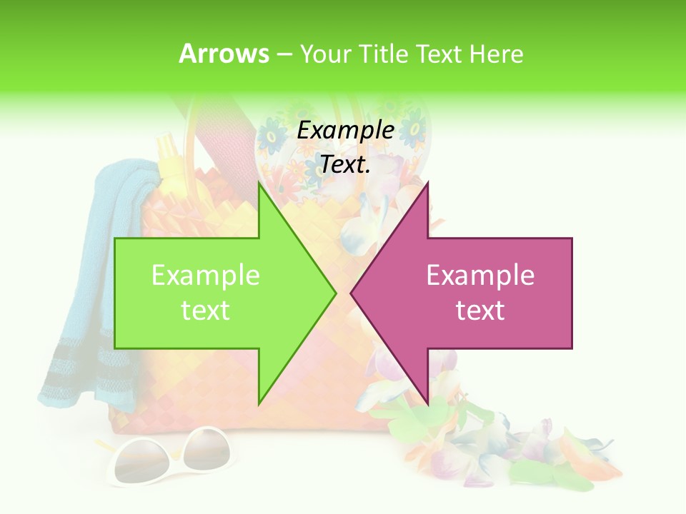 Shoe White Recreation PowerPoint Template