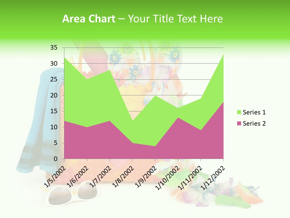 Shoe White Recreation PowerPoint Template