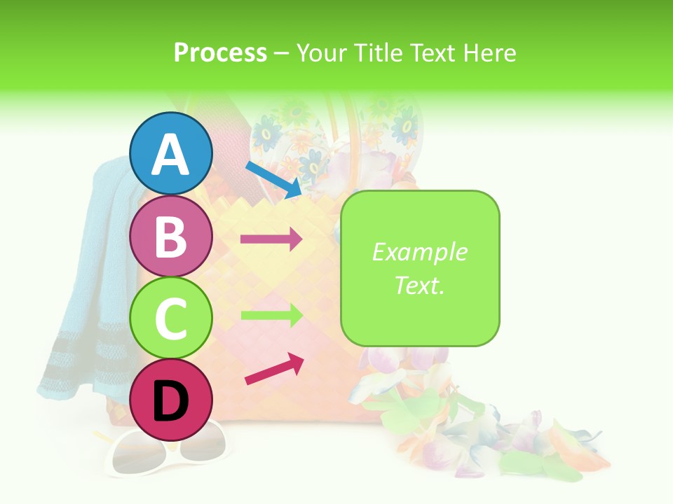 Shoe White Recreation PowerPoint Template