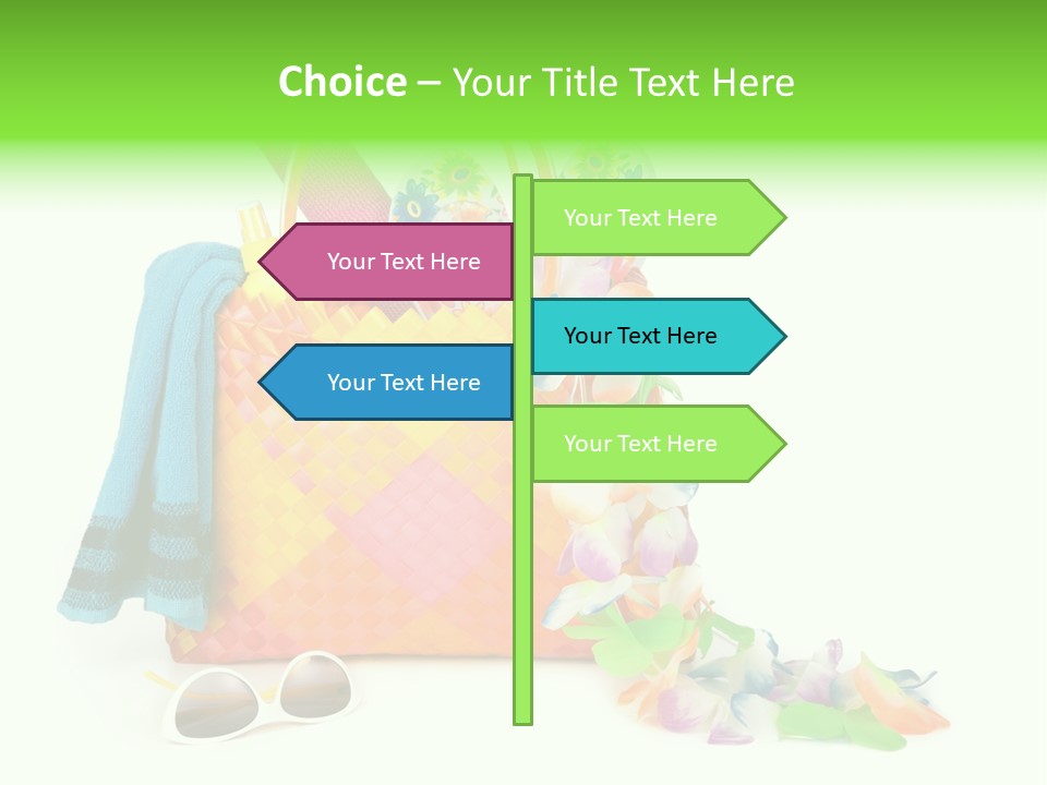 Shoe White Recreation PowerPoint Template