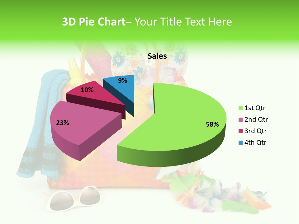 Shoe White Recreation PowerPoint Template