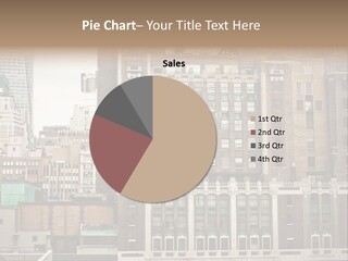 Side Manhattan Road PowerPoint Template