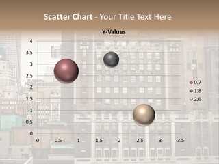 Side Manhattan Road PowerPoint Template