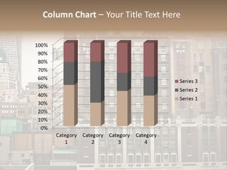 Side Manhattan Road PowerPoint Template