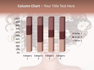 Long Chamomile Flower PowerPoint Template