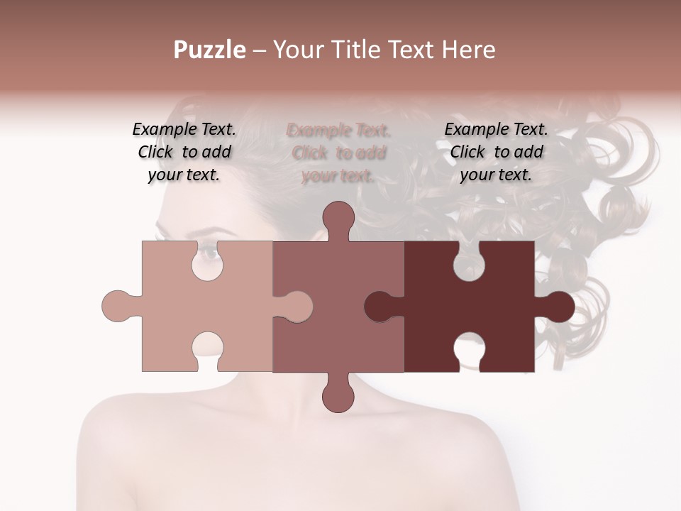 Young Brown Profile PowerPoint Template