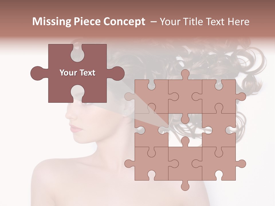 Young Brown Profile PowerPoint Template