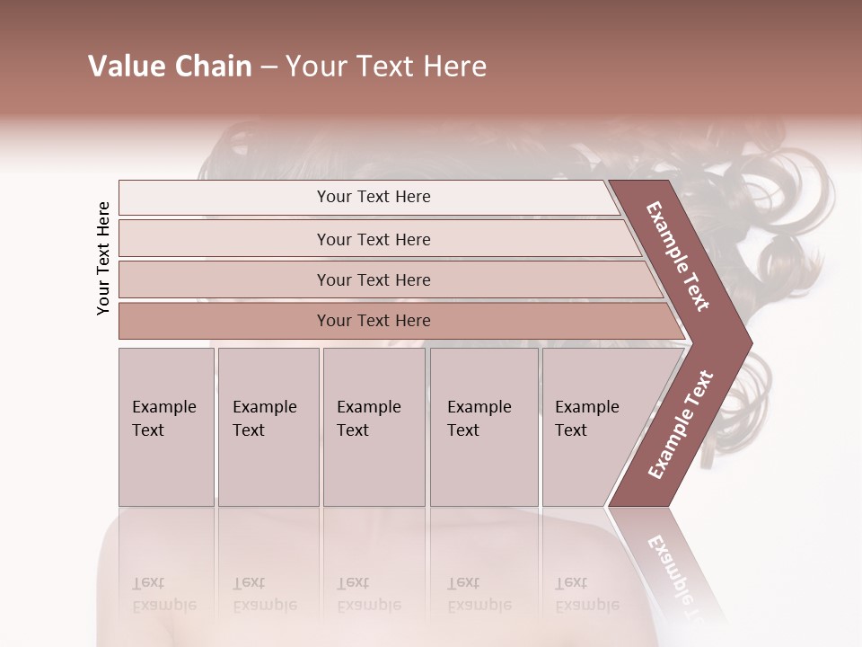Young Brown Profile PowerPoint Template