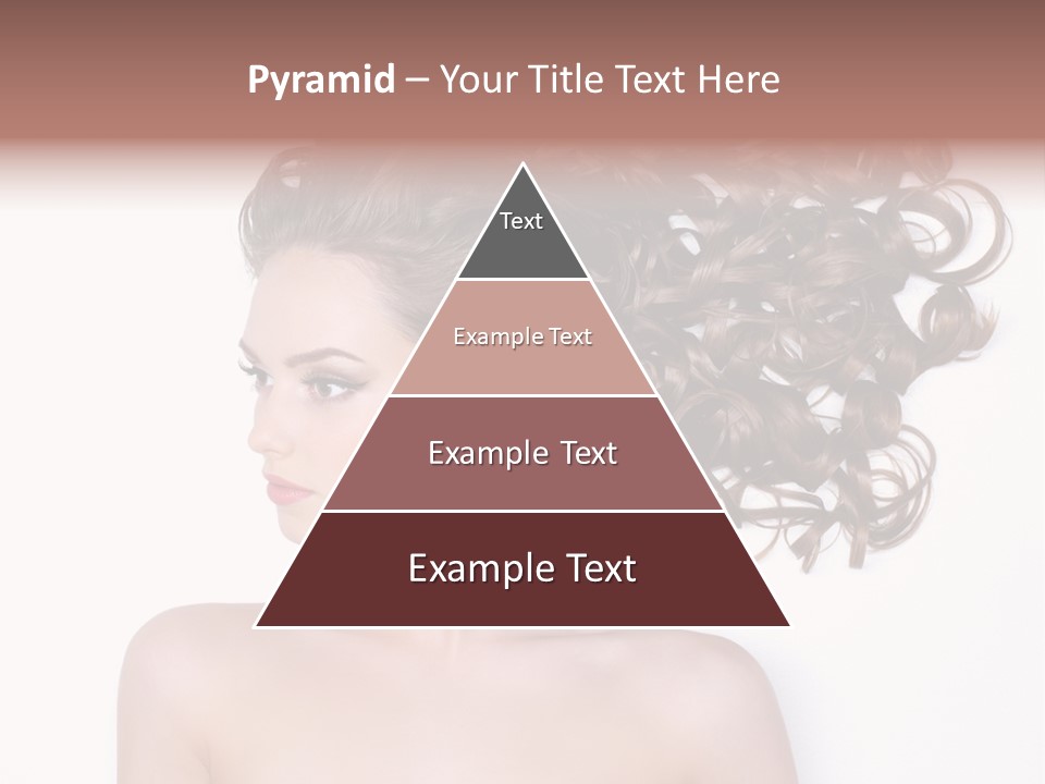 Young Brown Profile PowerPoint Template