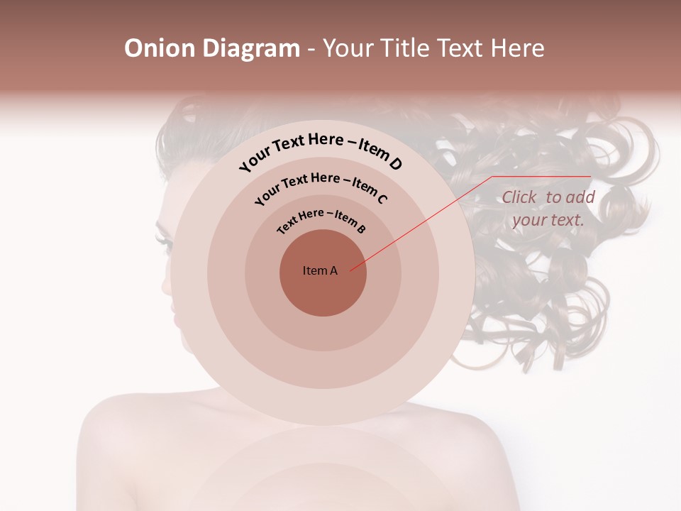 Young Brown Profile PowerPoint Template