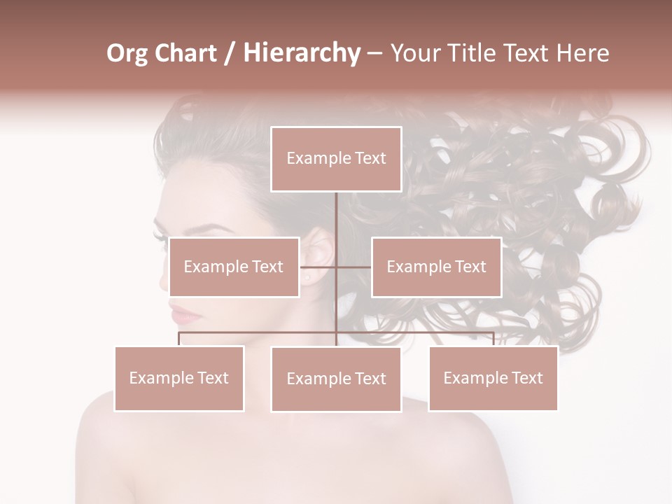 Young Brown Profile PowerPoint Template