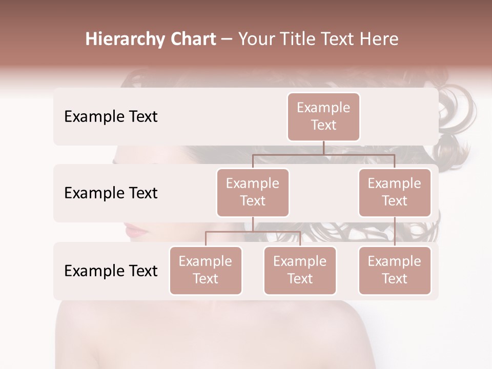 Young Brown Profile PowerPoint Template