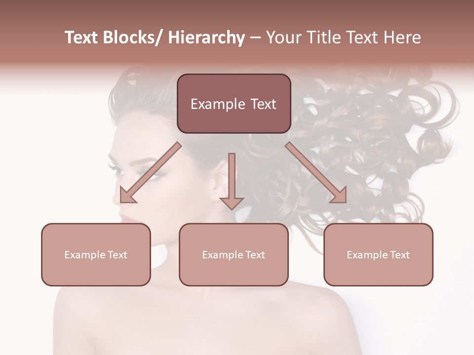 Young Brown Profile PowerPoint Template