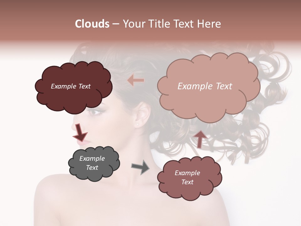 Young Brown Profile PowerPoint Template