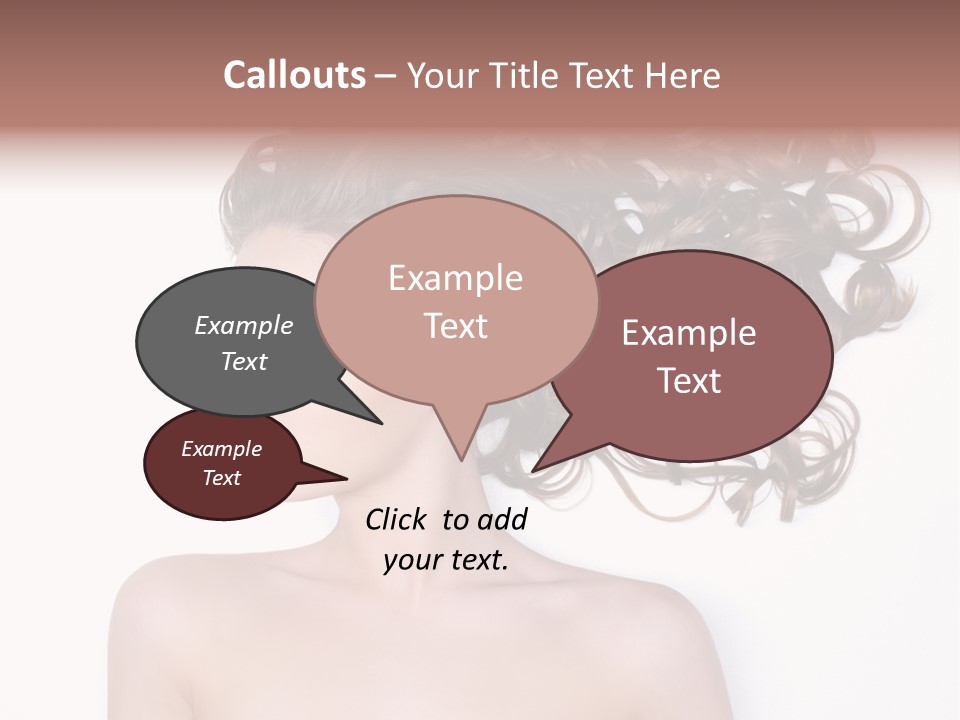 Young Brown Profile PowerPoint Template