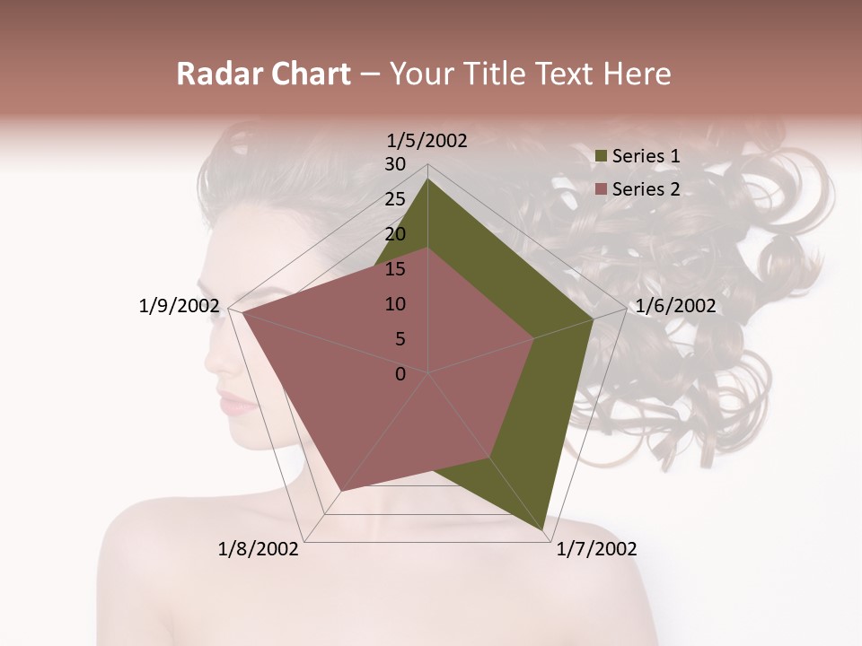 Young Brown Profile PowerPoint Template