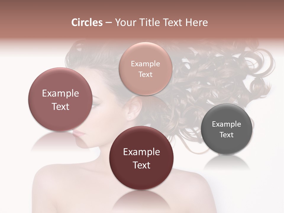 Young Brown Profile PowerPoint Template