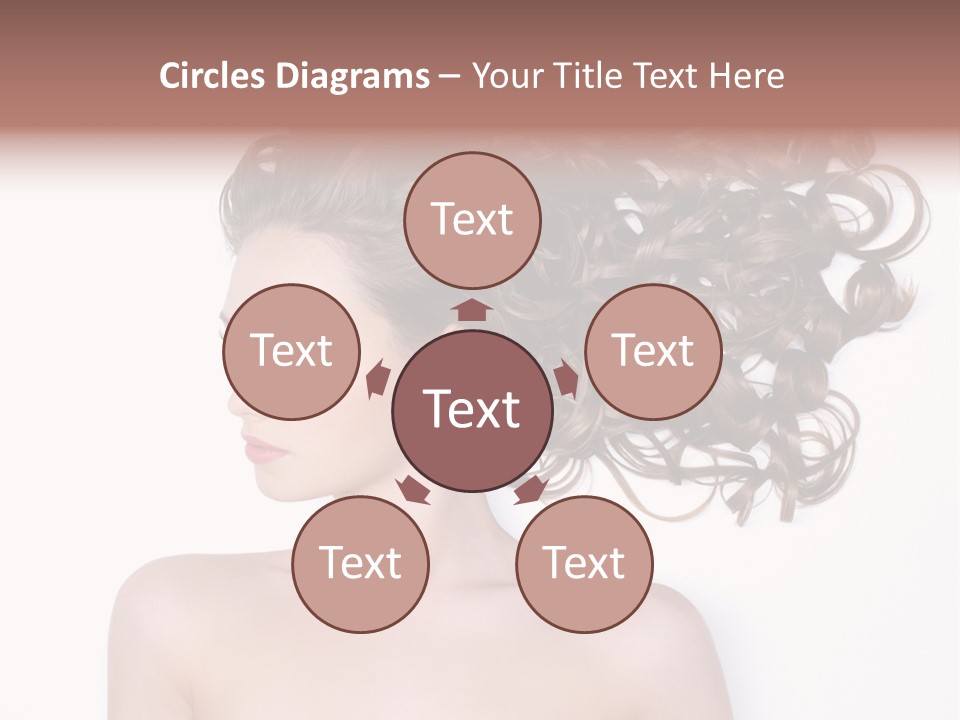 Young Brown Profile PowerPoint Template