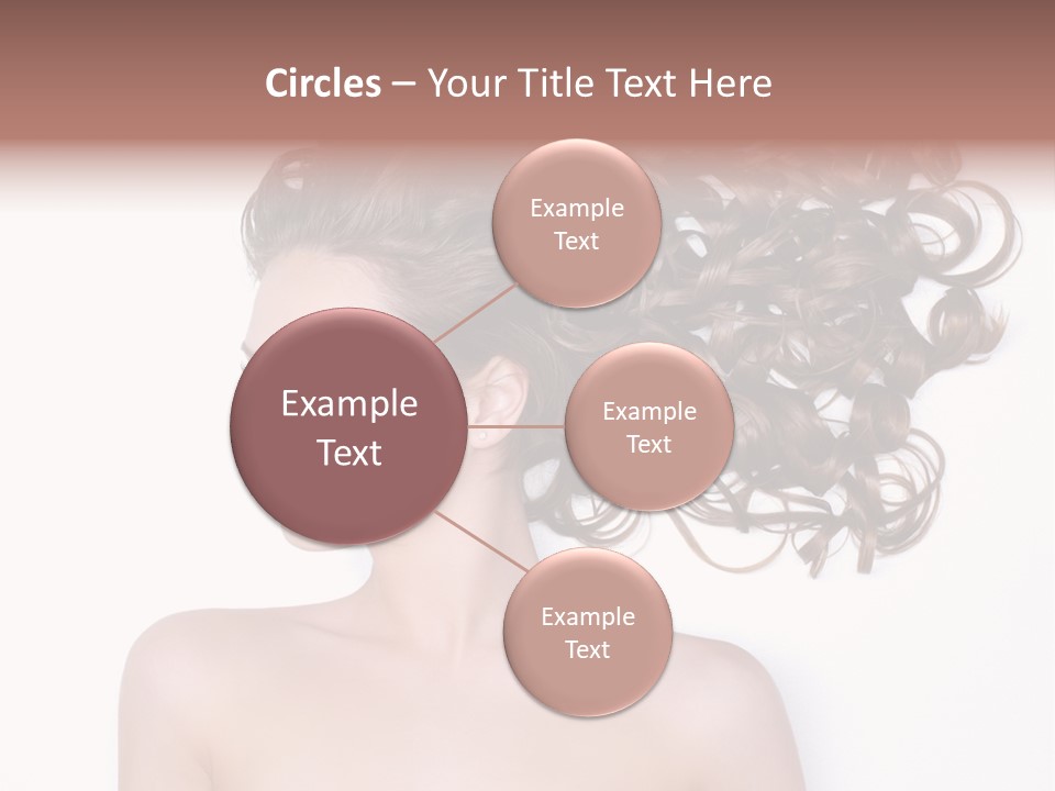 Young Brown Profile PowerPoint Template