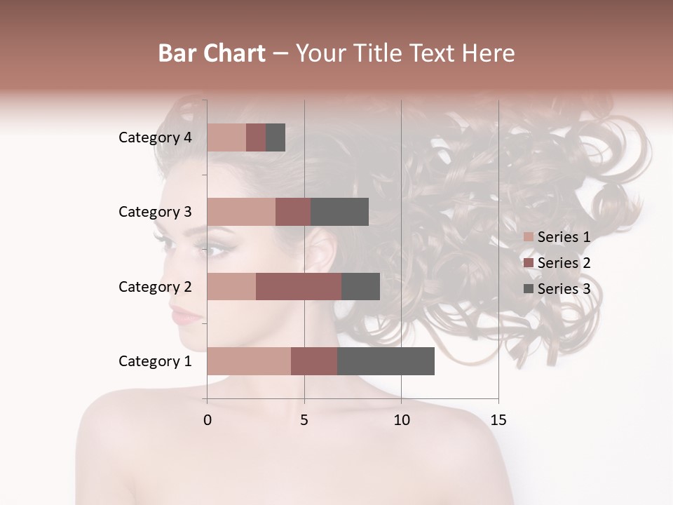 Young Brown Profile PowerPoint Template