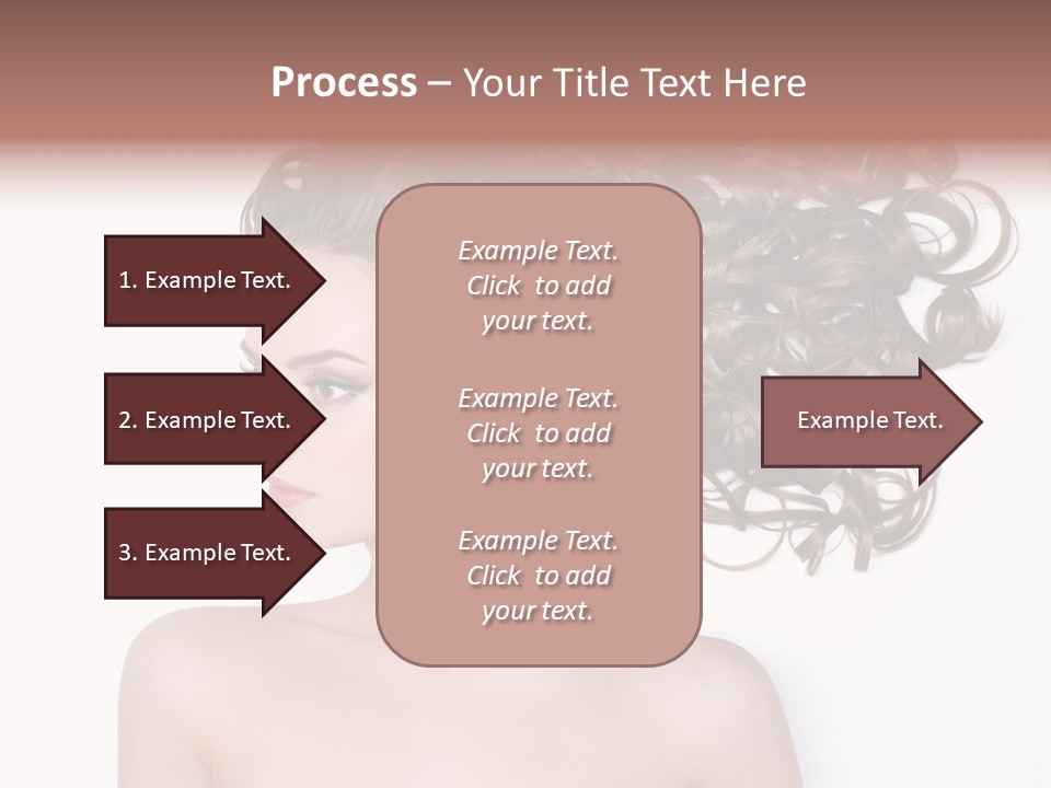 Young Brown Profile PowerPoint Template