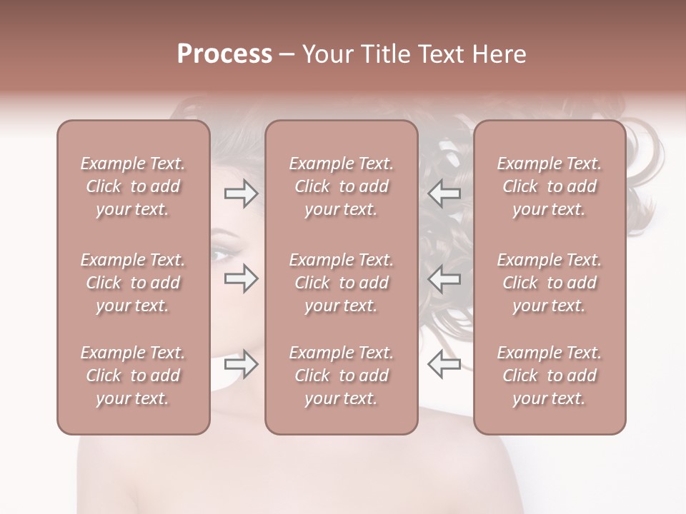 Young Brown Profile PowerPoint Template