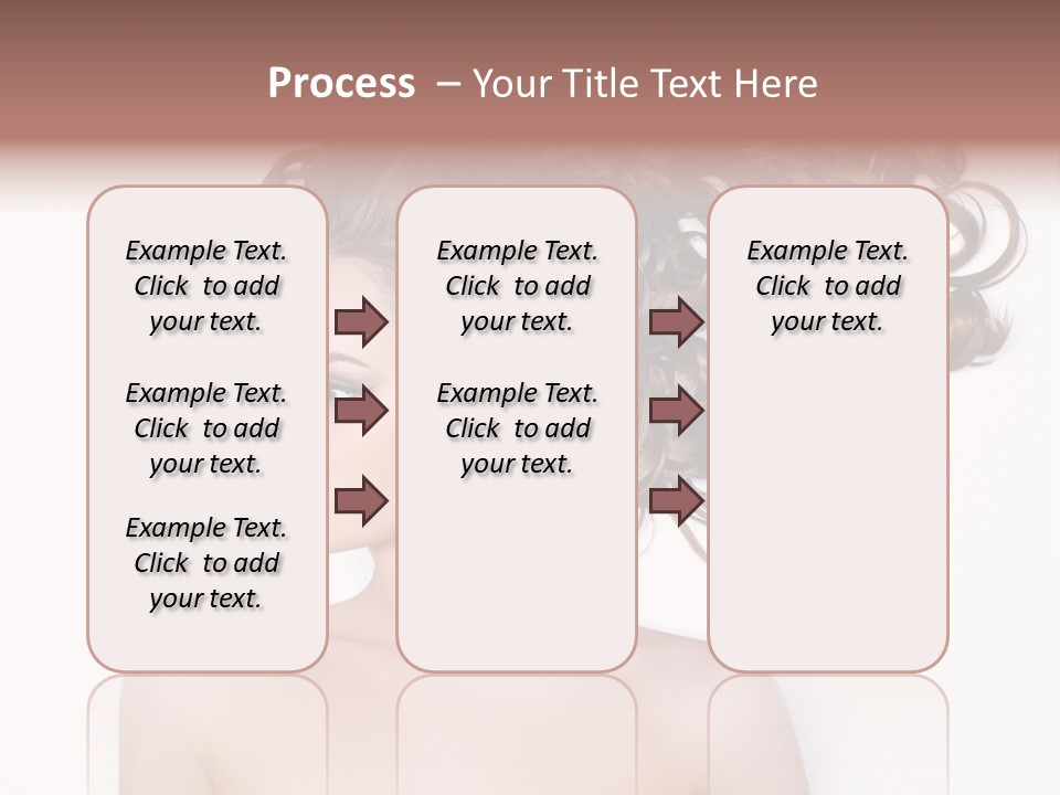 Young Brown Profile PowerPoint Template