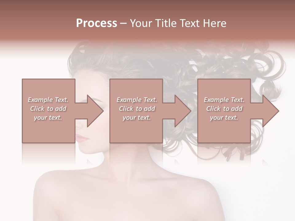 Young Brown Profile PowerPoint Template