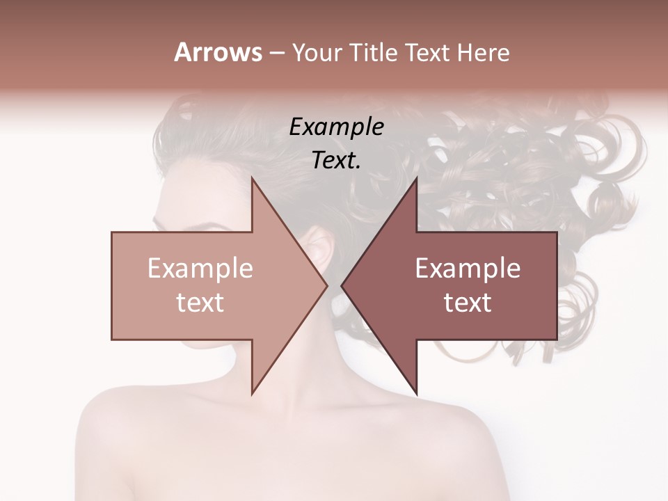 Young Brown Profile PowerPoint Template