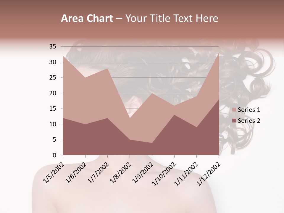 Young Brown Profile PowerPoint Template