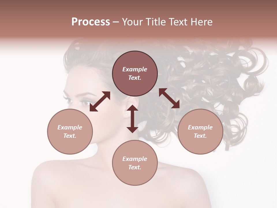 Young Brown Profile PowerPoint Template