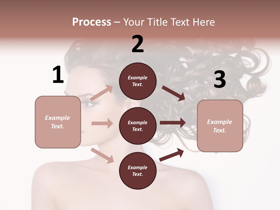 Young Brown Profile PowerPoint Template