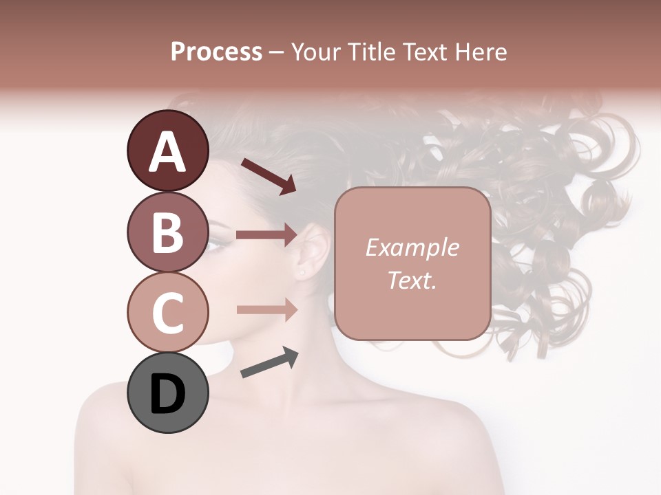 Young Brown Profile PowerPoint Template