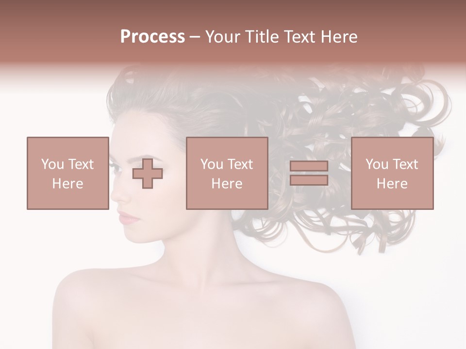 Young Brown Profile PowerPoint Template