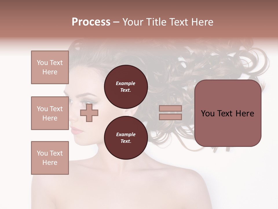 Young Brown Profile PowerPoint Template