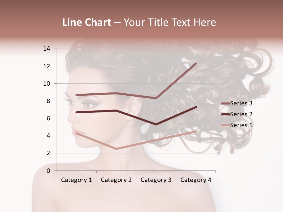 Young Brown Profile PowerPoint Template