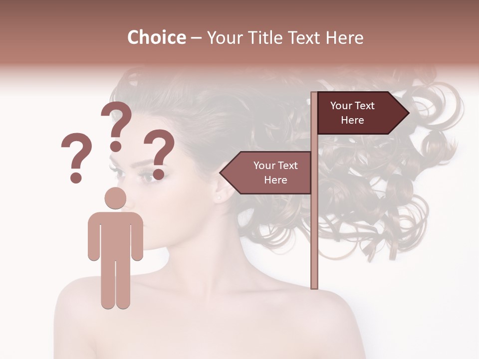 Young Brown Profile PowerPoint Template