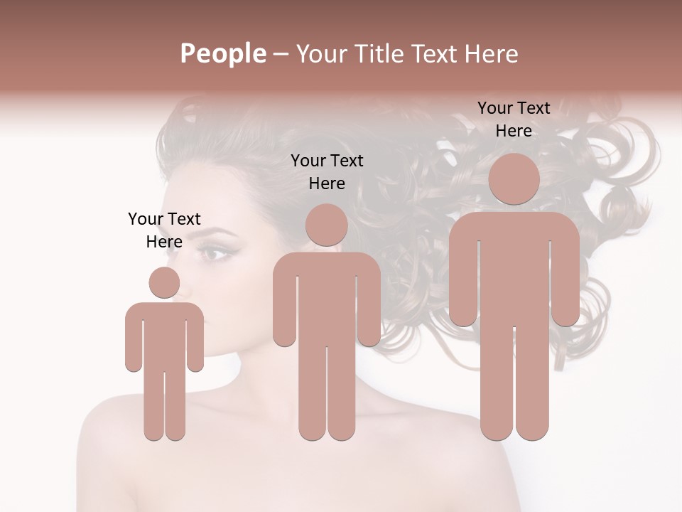 Young Brown Profile PowerPoint Template