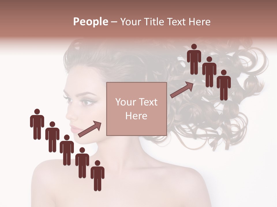 Young Brown Profile PowerPoint Template