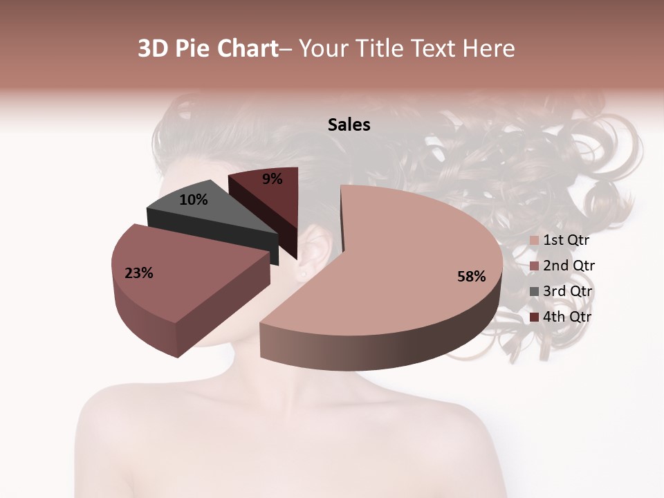Young Brown Profile PowerPoint Template